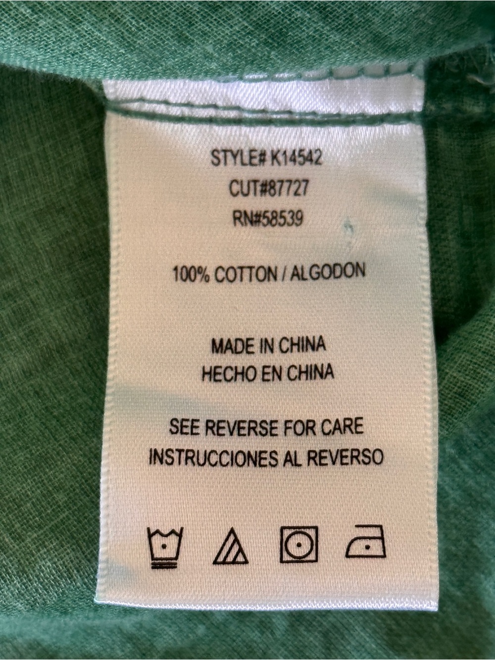 KUT from the Kloth Green Cotton Gauze Button Front Shirt Utility Blouse Size M - Picture 7 of 12